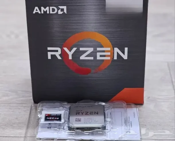 معالجRyzen 5 3600XT اخو الجديد نظيف جدا