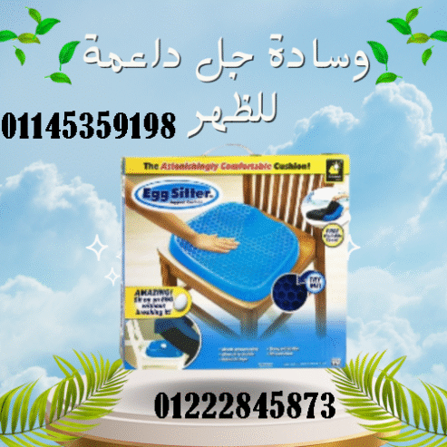 وسادة الجل الداعمة للظهر والعمود الفقري – Egg Sitter!