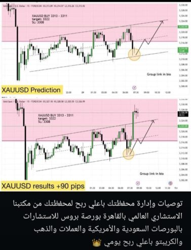 التوصيات الذهبية وإدارة محفظتك بالاسهم السعودية والأمريكية والعملات باعلي ربح من مكتبنا الاستشاري بورصة بروس