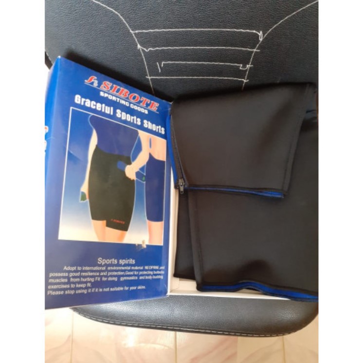 شورت التخسيس يساعد على التعرق المكثف والتخسيس أثناء الحركة اليومية