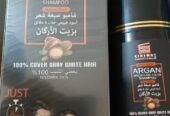 نيترو كندا شامبو صبغة شعر السريعة بزيت الارجان اسود طبيعي