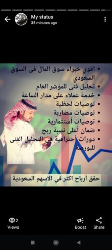 إدارة حسابات الفوركس ومحافظ الأسهم السعودية والأمريكية باعلي ربح من مكتبنا الاستشاري بورصة بروس