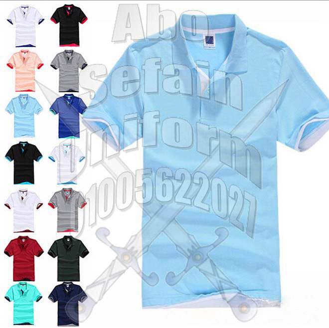 تى شيرت بولو بـ ألوان و تصميمات متعددة و مميزة -أفضل تصميمات الزى الموحد-شركة ابو سيفين يونيفورم