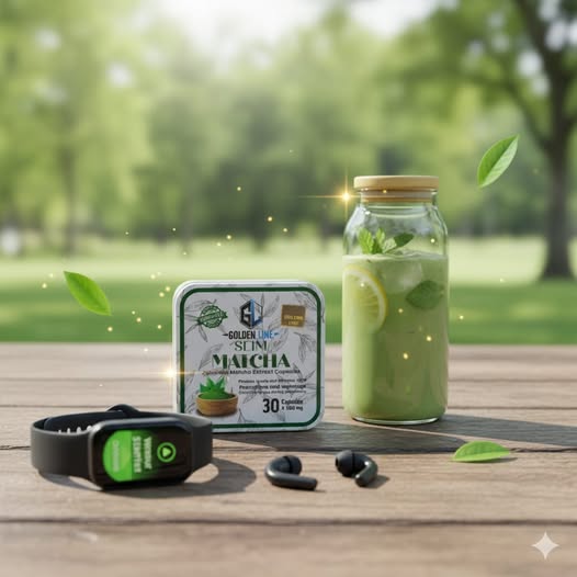 كبسولات الماتشا… سر الرشاقة الطبيعي!