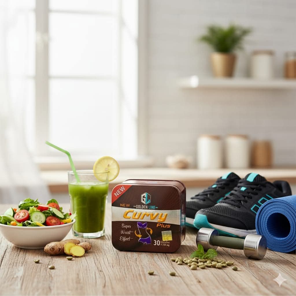 حبوب كيرفي بلس مصممة لحرق دهون الجسم وخاصة البطن والأرداف