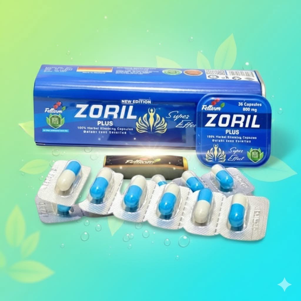 تسهم كبسولات زوريل بلس للتخسيس في كبح الشهية تجاه الطعام.