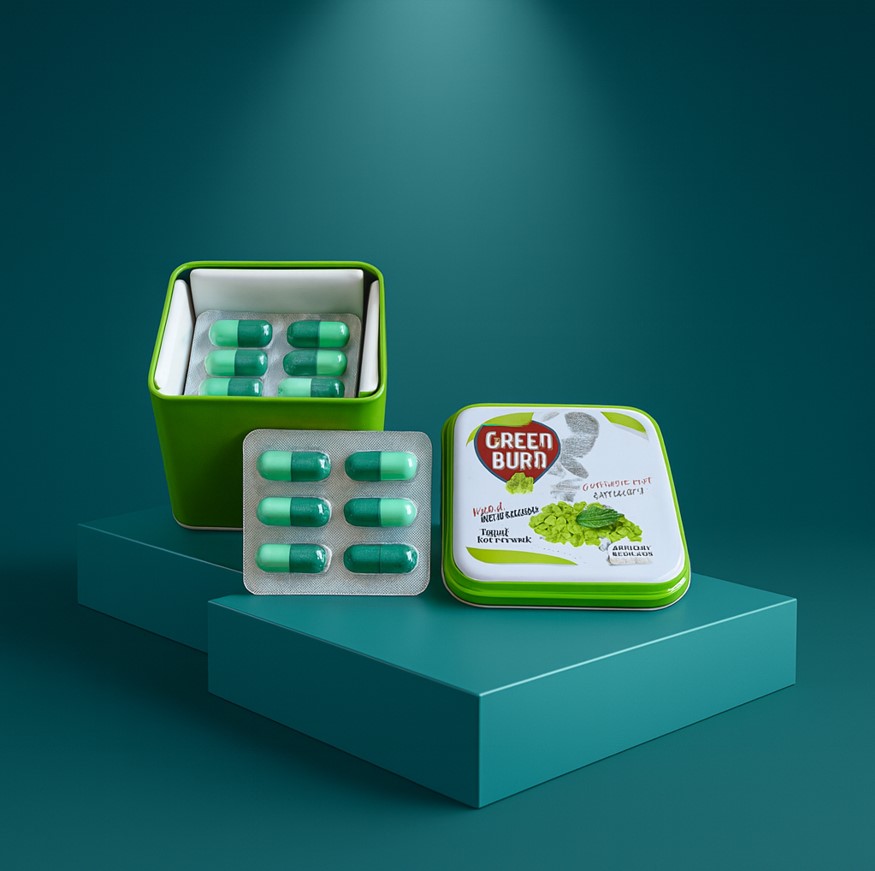 كبسولات جرين بيرن لحرق الدهون بشكل طبيعي وسريع