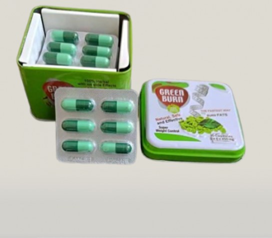 كبسولات جرين بيرن لحرق الدهون بشكل طبيعي وسريع